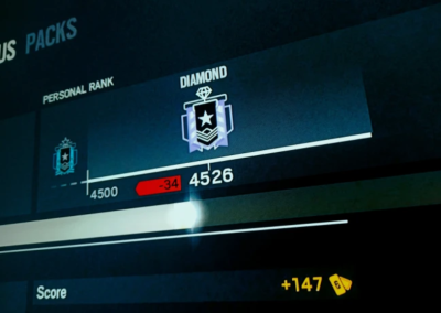 I train professionally in rainbow six siege