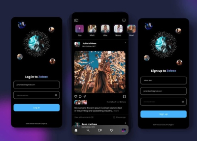 Develop Social Networking app, social media platforms