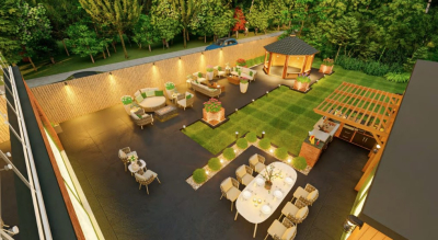 I will do 3d site plan, garden, courtyard and landscape design