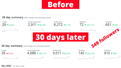 I will manage your twitter account for your need and goals