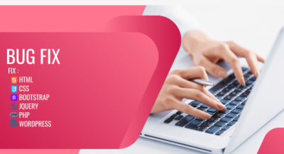 I will fix errors in HTML, CSS, jquery, PHP, user interface pages