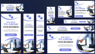 I will design google ads banners, website hero banners, web banner