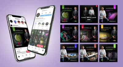 I will design social media posts, ads, stories for facebook and instagram