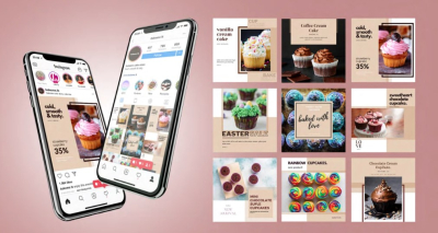 I will design social media posts, ads, stories for facebook and instagram