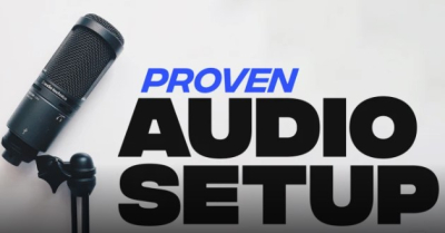 I will professionally setup your microphone and audio