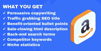 I will write top Amazon listing SEO product descriptions