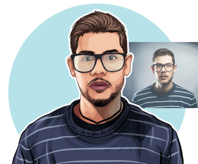 I will draw clip art, fashion illustration or portrait in my style