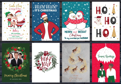 I will do christmas card, greeting card, holiday invitations