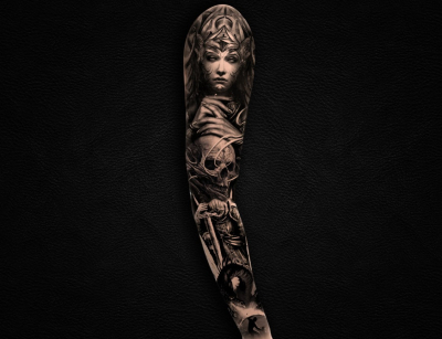 I will create a unique and cool tattoo design with you via video call