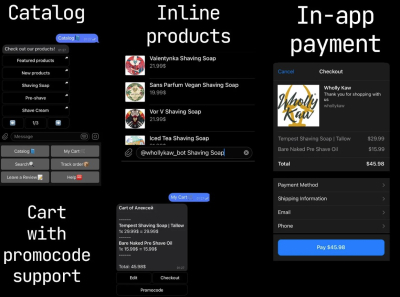 Develop a telegram bot