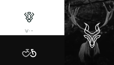 I can create a modern logo design line art