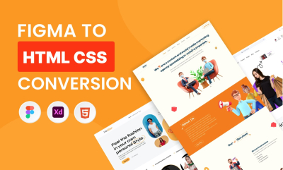I will convert PSD, figma to HTML CSS bootstrap tailwind website