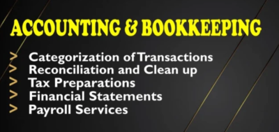 I am engaged in accounting, bookkeeping, quickbooks