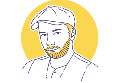 I can draw a minimalistic flat avatar for you