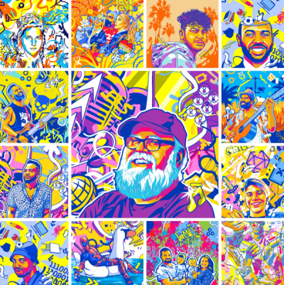 I can turn your photo into a colorful vector art portrait