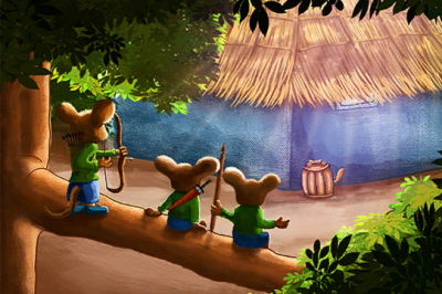 Design children book illustrations and kids illustrations story book