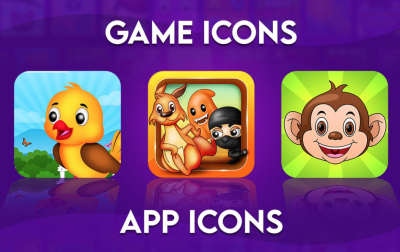 I will create a creative game app icon