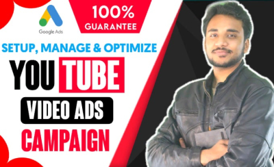 I will create youtube advertising ads promotion campaign with good leads