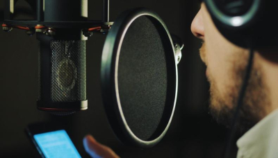 I'll record a premium male French behind the scenes