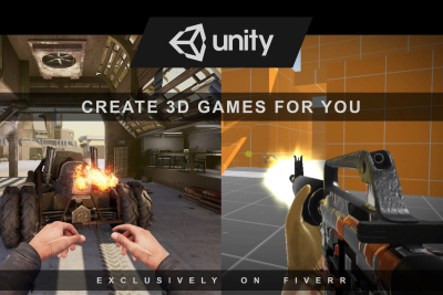 I will develop game 2d and 3d for mobile