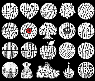 I can create a typographic logo design according to my style
