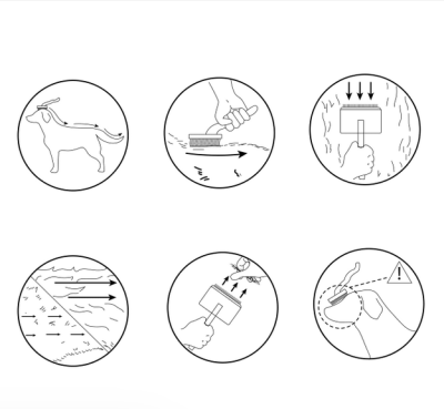 I can draw a vector line, a linear drawing, an instruction manual
