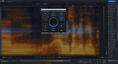 I will audio repair with iZotope RX 10