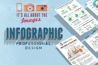 I will create professionally designed infographics