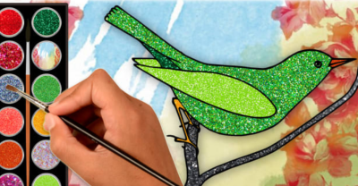 I do coloring books, draw videos for children