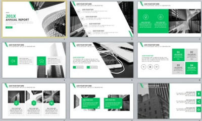 Development of a presentation for investors