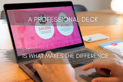 I will consult and build an investor ready pitch deck