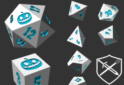 I will create 3d models of cubes with fonts that can be printed in 3d