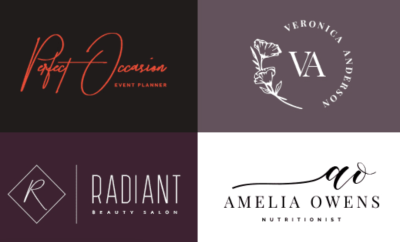 I will model a female logo or a unique signature