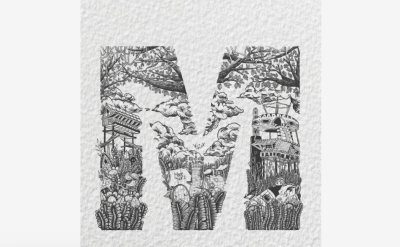 I will make an illustration of the typographic design