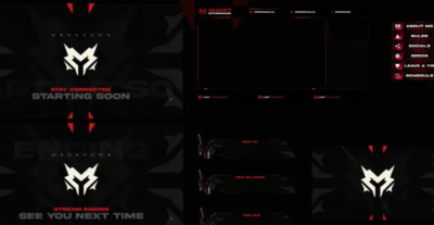 I'm creating an overlay alert transition streaming package for twitch