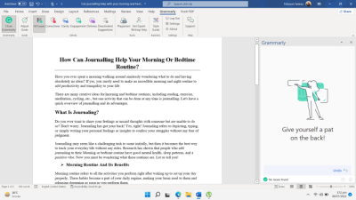 Write well researched article and blog posts