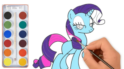 I can make a coloring video for kids on youtube