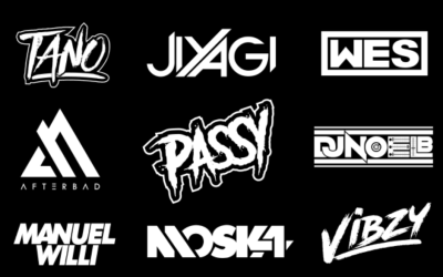I can make a custom logo for a dj music group
