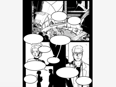 I can draw comic book pages and ideas