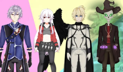 I can draw and configure the live2d vtuber model