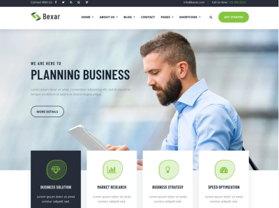 I will create a responsive website for your business