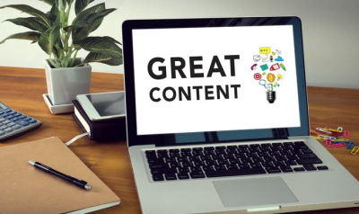I will write content for your website in English or French