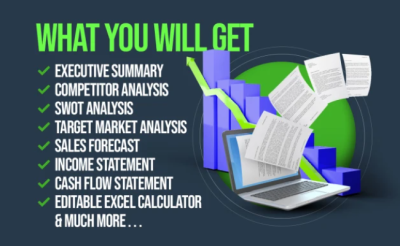 I will create a business plan for investors