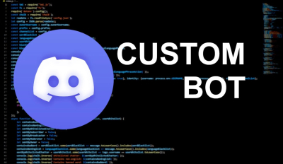 I will do a custom discord bot with slash commands