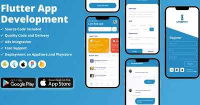 I will develop an app for Android and ios using flutter