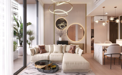 I will create 3d realistic interior visualization
