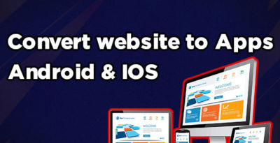 Converting a website into an app for Android, iOS