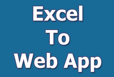 I will convert excel calculator into web app or excel to HTML