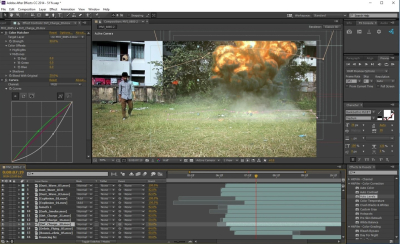 I will add special or visual effects on video