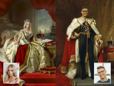 I can make a custom royal renaissance portrait